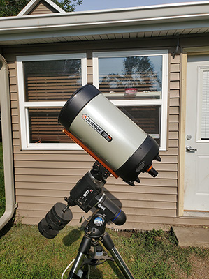 Celestron 11 EdgeHD, 2800mm focal length, EQ-G mount